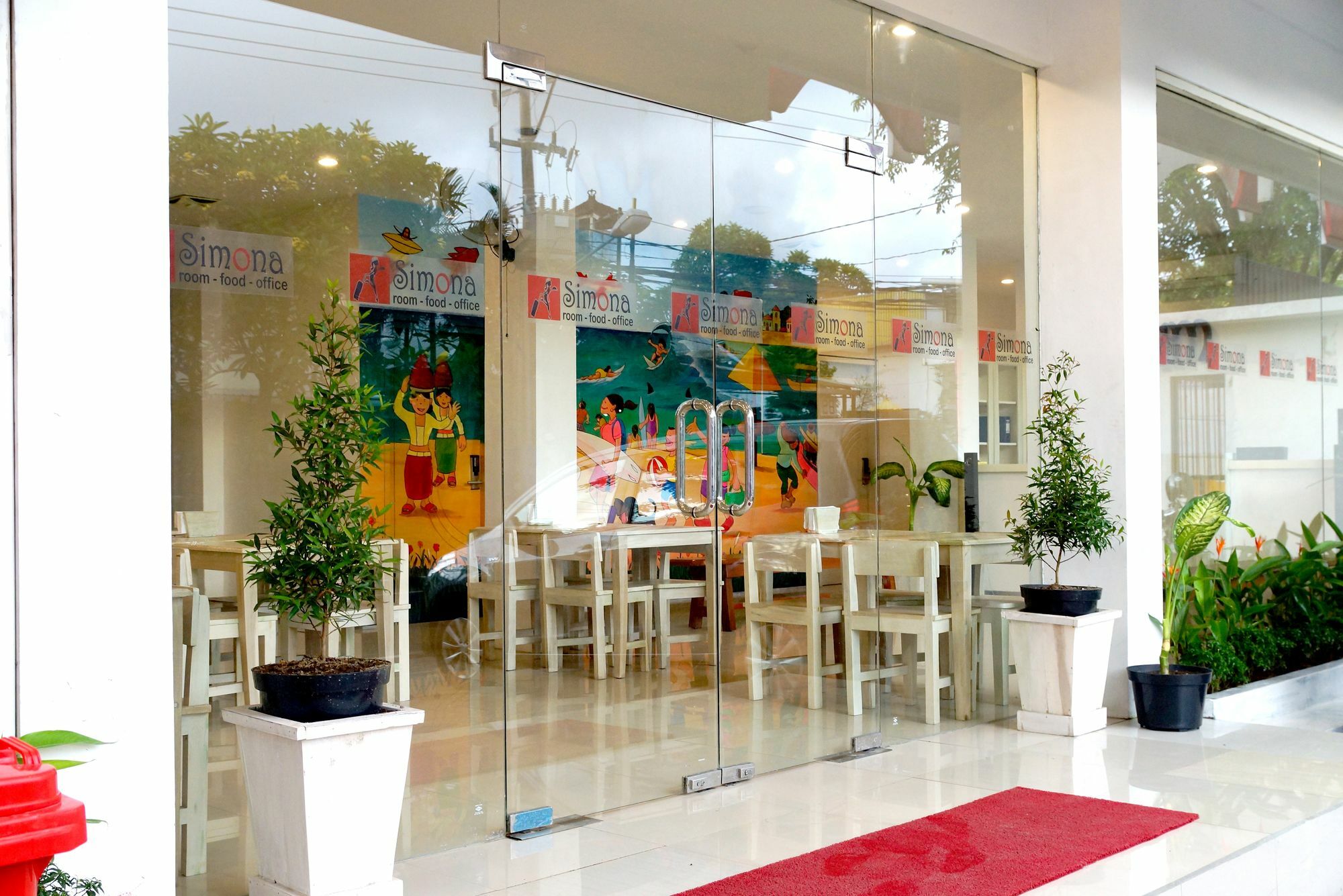 Kerobokan Oyo 1489 Simona Hotel מראה חיצוני תמונה